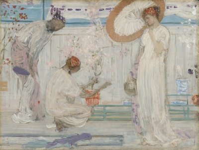 The White Symphony - Three Girls by James Abbott McNeill Whistler